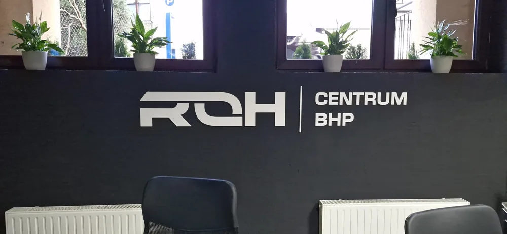 Wnętrze ROH Centrum BHP przy Emilii Plater 18 w Nowym Sączu